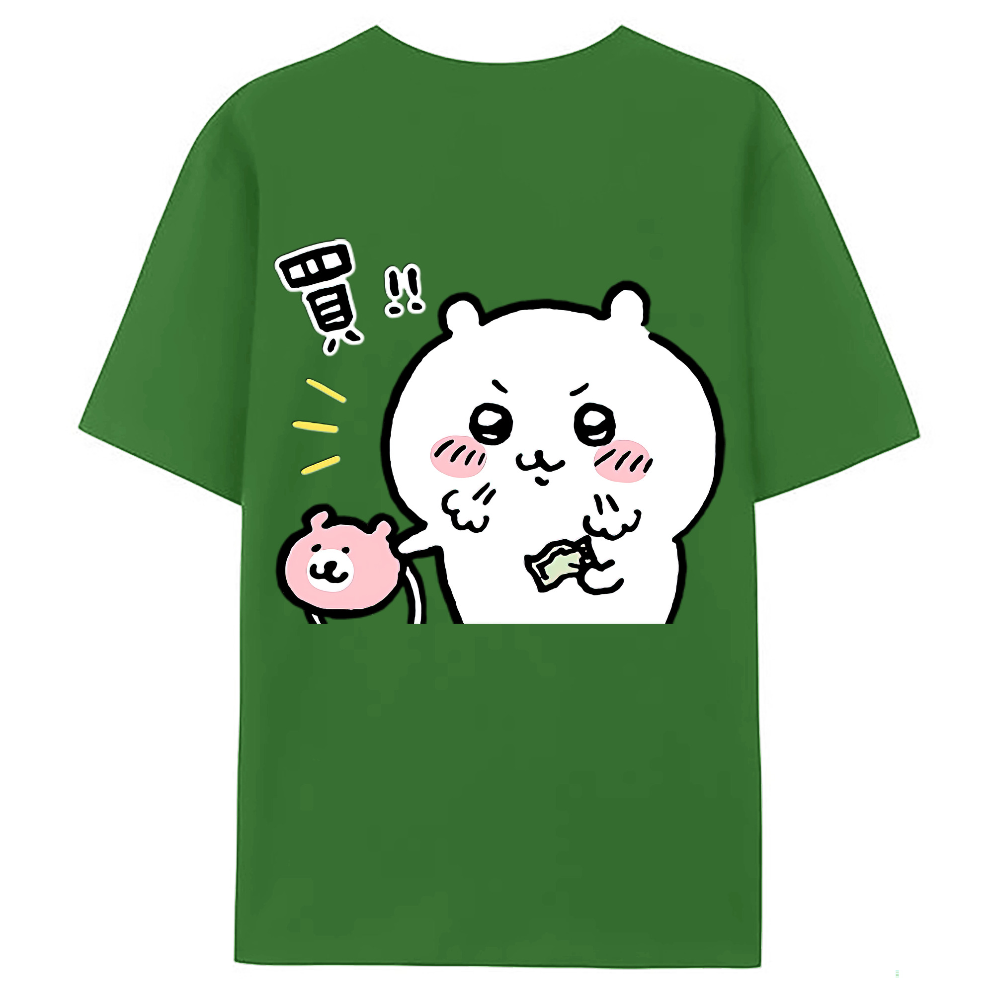 （画像用） ちいかわ ちいかわ Chii-kawa chiikawa レディース半袖Tシャツ(バックプリント)